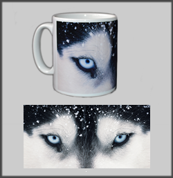 Husky Eyes Mug